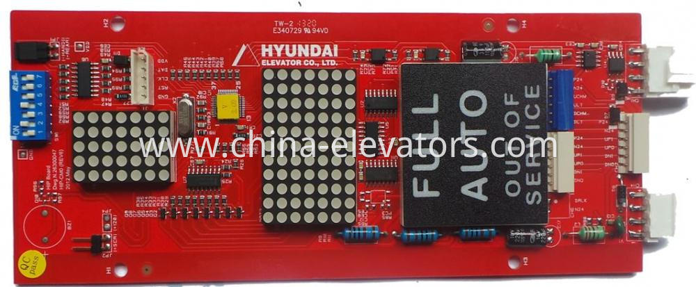 Red HIP Board for Hyundai Elevators 26300047